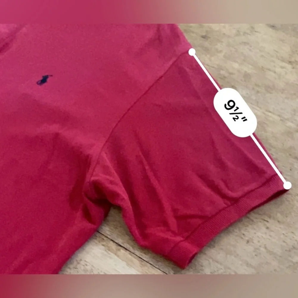 Polo‎ Ralph Lauren Men’s Sz XL Red Iconic Mesh Polo Shirt